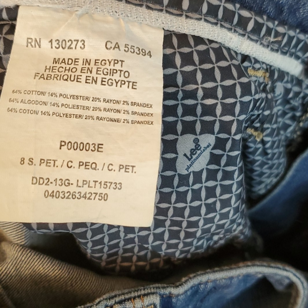 Lee platinumlabel jeans size 8 P - Picture 9 of 11